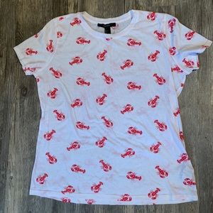 Forever 21 lobster shirt